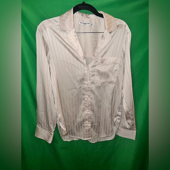 Abercrombie & Fitch Satin Sleep Shirt size XXS - Picture 1 of 8
